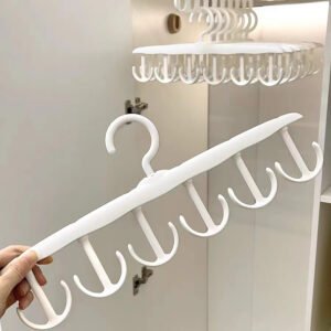 Hanger Gantungan 12 Hook Dasi Topi Tas Ikat Pinggang Plastik Serbaguna